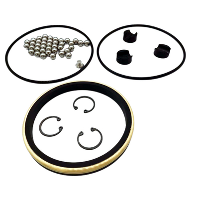 105PCS 스틸 공 회전 관절 수리 키트 4 인치 15k 티 키트 공 플러그로 구리 반지