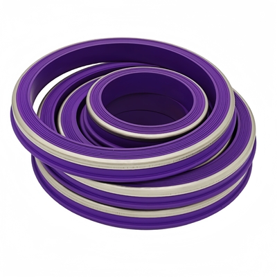 1' 2' 3' 4' 나트릴 HNBR FKM PTFE 금속 및 스테인리스 보라색 고무 망치 연합 밀폐와 함께