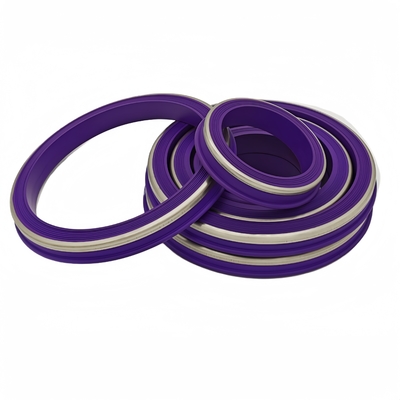 1' 2' 3' 4' 나트릴 HNBR FKM PTFE 금속 및 스테인리스 보라색 고무 망치 연합 밀폐와 함께