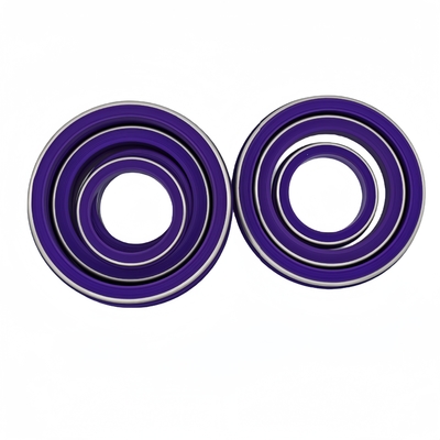 1' 2' 3' 4' 나트릴 HNBR FKM PTFE 금속 및 스테인리스 보라색 고무 망치 연합 밀폐와 함께