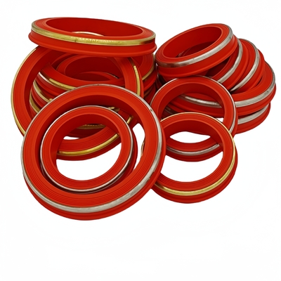 맞춤형 재료 고압 HNBR 니트릴 FKM PTFE 밀폐 반지 구리