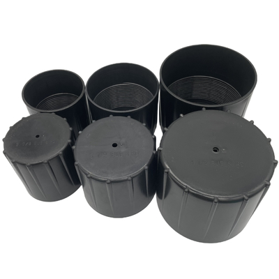 2-7/8" 3 1/8" HDPE PP 플라스틱 파이프 스레드 보호기
