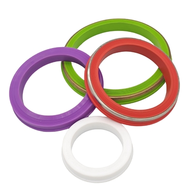 화이트 컬러 PTFE 해머 유니온 봉인 화학 저항성