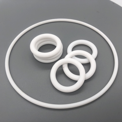 90 Shore A PTFE Custom O Rings 석유 가스 산업용 화학 저항성