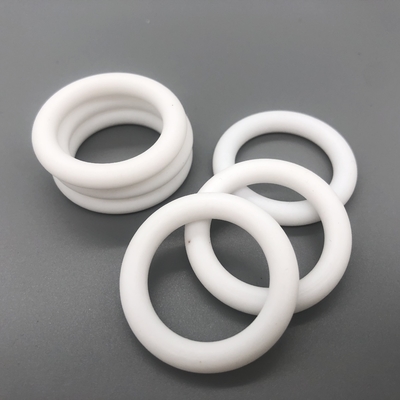 화학 저항성 PTFE 평면 고무 고리 맞춤형 크기 / 색상 / 경화