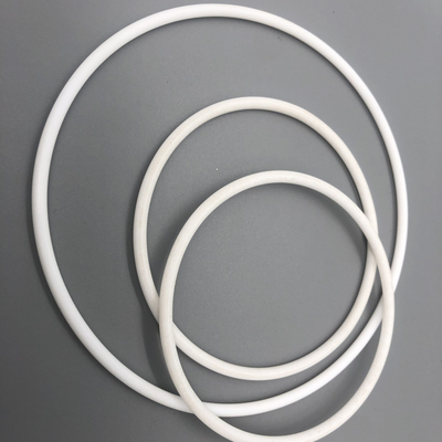 화학 저항성 PTFE 평면 고무 고리 맞춤형 크기 / 색상 / 경화