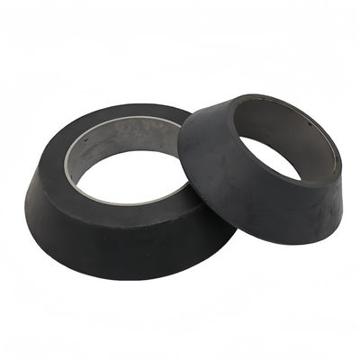석유 저항성 NBR FKM 고무 스랩 컵, 10,000 psi 압력 등급 및 석유 광장 우물 청소를 위한 사용자 지정 크기