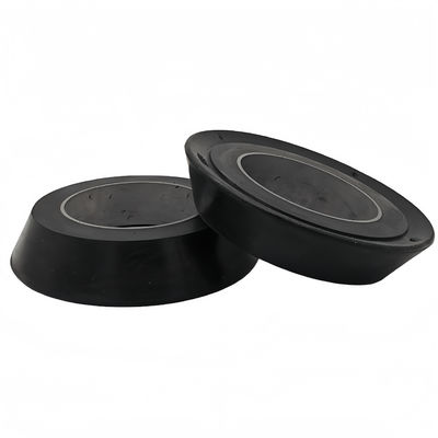 석유 저항성 NBR FKM 고무 스랩 컵, 10,000 psi 압력 등급 및 석유 광장 우물 청소를 위한 사용자 지정 크기