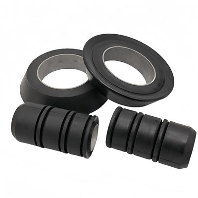 고성능 고무 스랩 컵, 10,000 PSI 압력 등급, 니트릴 (NBR) 재료, 및 석유 필드 응용을위한 사용자 지정 크기