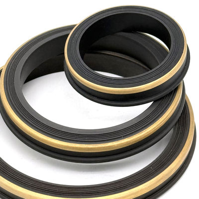 니트릴 (NBR) 해머 유니온 인셀과 구리 백업 링