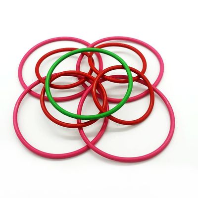 사용자 정의 크기 PTFE NBR FKM EPDM 다양한 응용 프로그램에 맞춘 색상을 가진 고무 O 반지 봉인