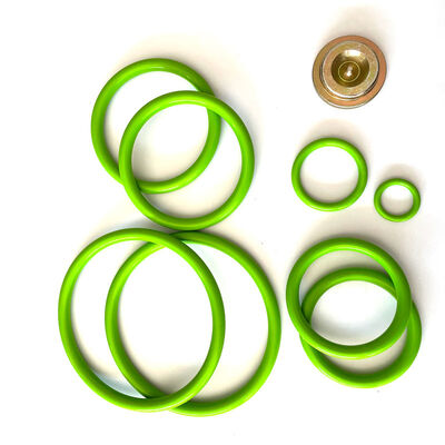 해머 유니온 씰, 온도 범위 -40°F ~ 400°F, 쇼어 A 경도 80-90, 압력 등급 602/1002/1502