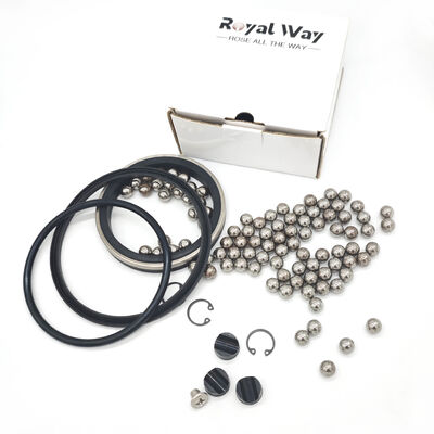 3 Inch Wide Swivel Joint Repair Kit with NBR HNBR FKM Seals and Steel Balls Snap Rings for Wireline Swivel Joint Seal Kit Maintenance