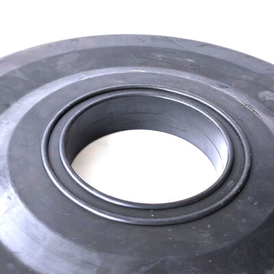 산업용 고무 굴착 파이프 와이퍼 9인치 평면 NBR HNBR 스트립퍼 68mm ID 석유 및 가스 파이프