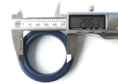 맞춤형 받아 들여진 로고 직선 파란색 고무 망치 유니온 밀봉 석유 필드 압력 15000psi