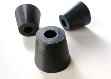 블랙 화이트 또는 할당 된 색상 고무 벙 stopper 사용자 정의 크기의 방수 40-80 셰어 A 경화