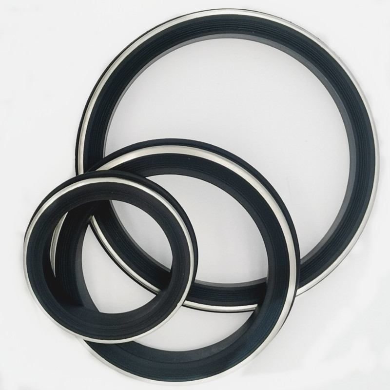 기름, 열, 화학에 내성이 있는 NBR HNBR FKM PTFE 블랙 해머 유니온 봉지