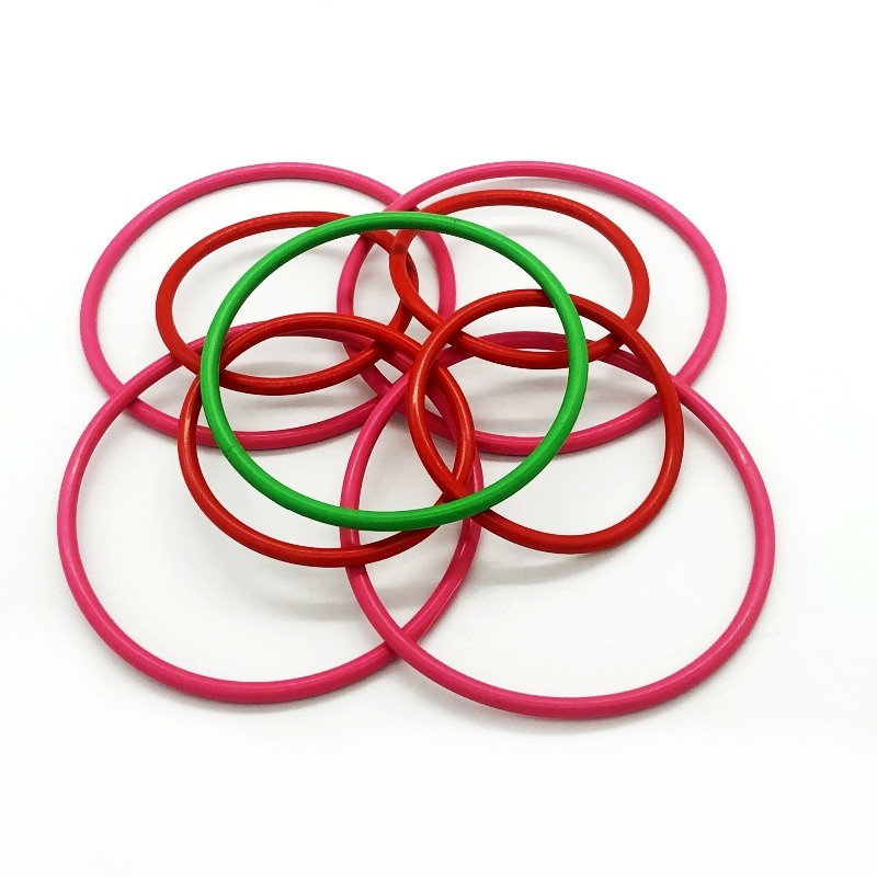 40-90 Shore A 강도 NBR HNBR EPDM 실리콘 고무 O 링 밀폐 가스켓 AS568 표준 메트릭 크기