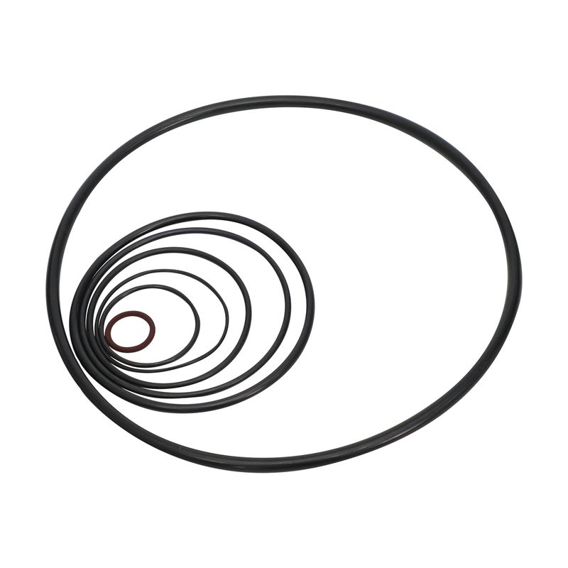 극한 온도 및 오일 압력 서비스 산 가스 내성 고성능 AS568 오일 파이프 라인용 고무 O 링