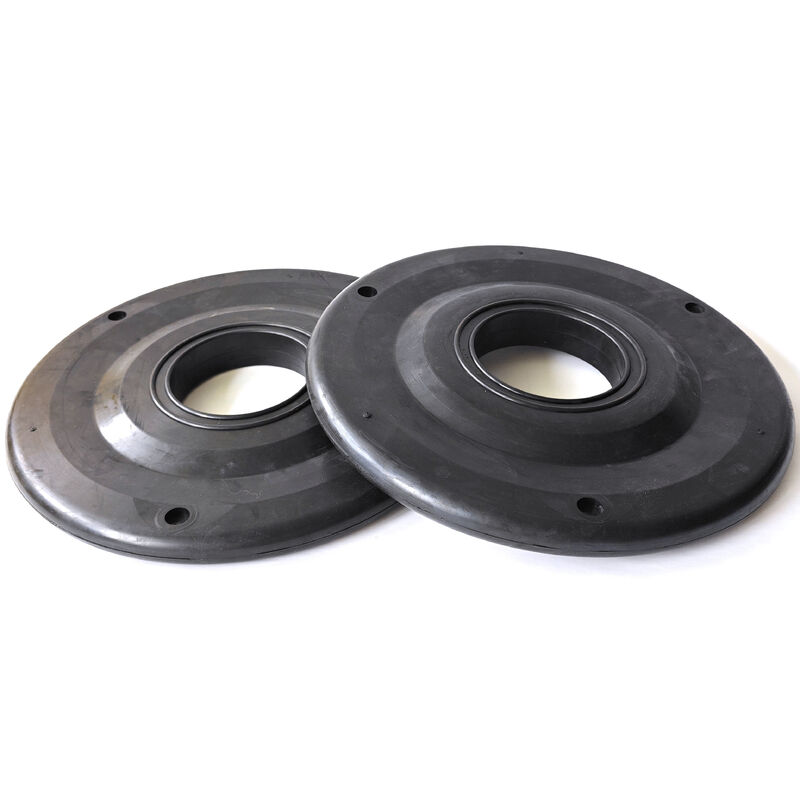 드릴 파이프 와이퍼 9인치 플랫 고무 (68mm ID 산업용 파이프용)