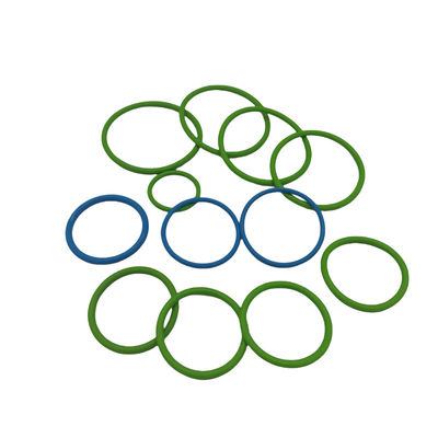 40-90 Shore A 강도 고무 O 반지 및 밀폐 가스켓 NBR HNBR EPDM 실리콘 고무와 AS568 표준 메트릭 크기